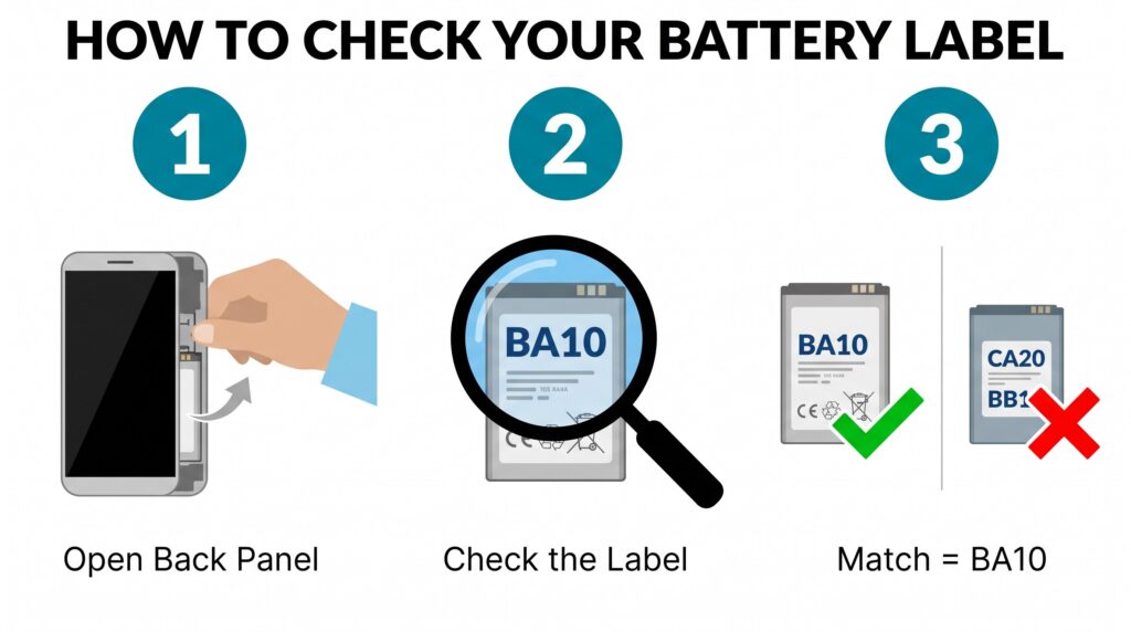 BA10 Battery Model Name