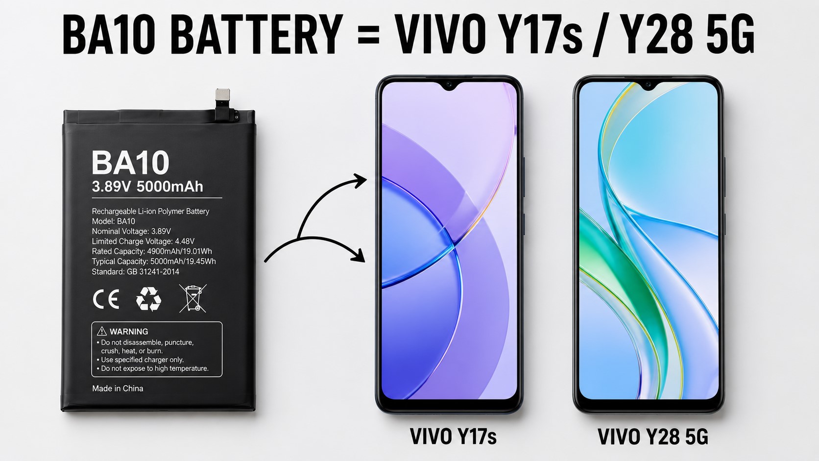BA10 Battery Model Name